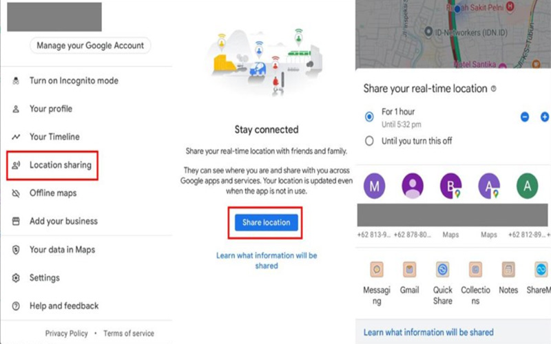 melacak nomor hp lewat googlemaps