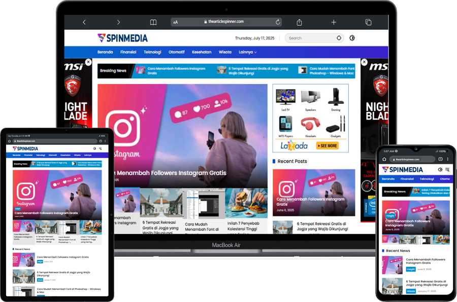 tema WP SPINMEDIA