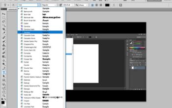 Cara Mudah Menambah Font di Photoshop – Windows & Mac
